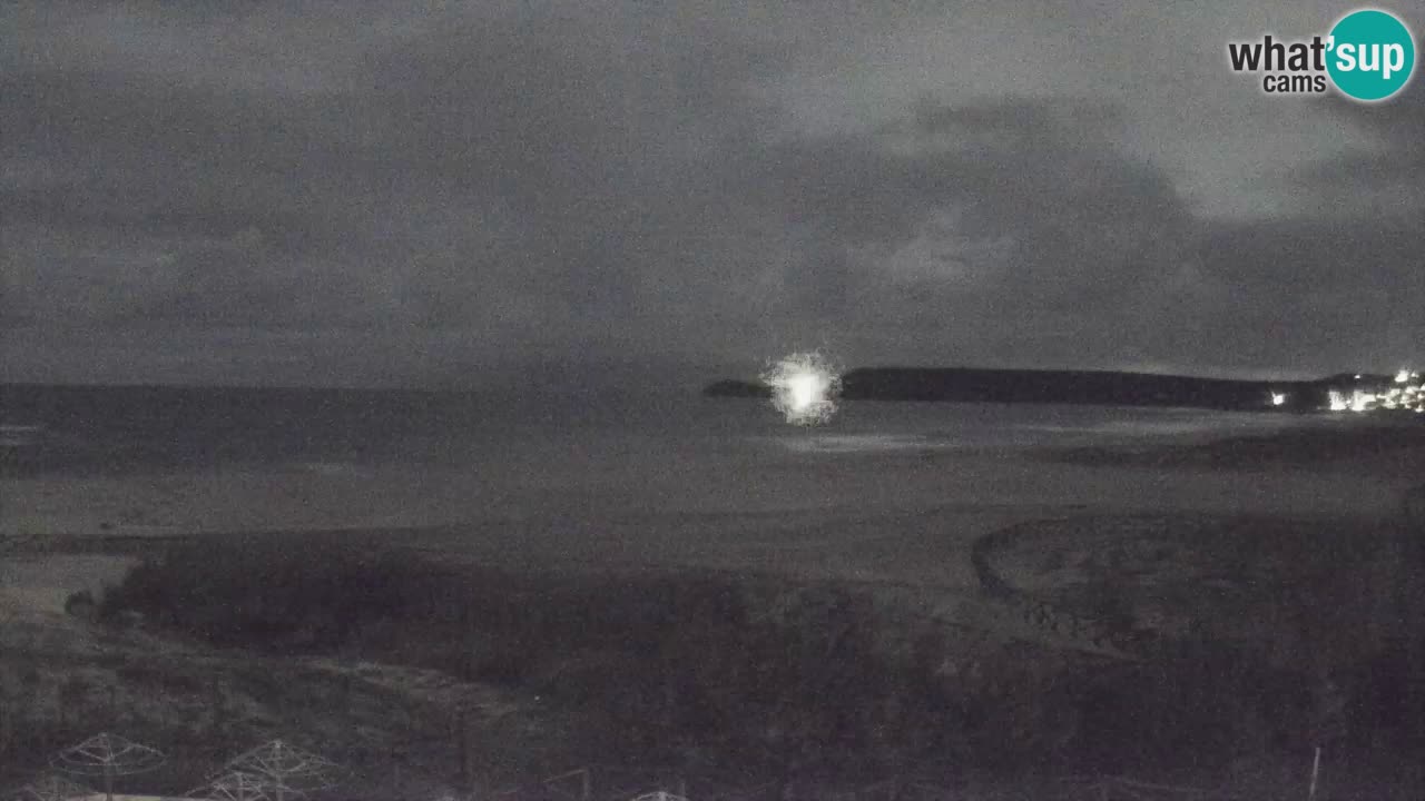 Webcam Torre dei Corsari – Live Beach View from Punta Usai