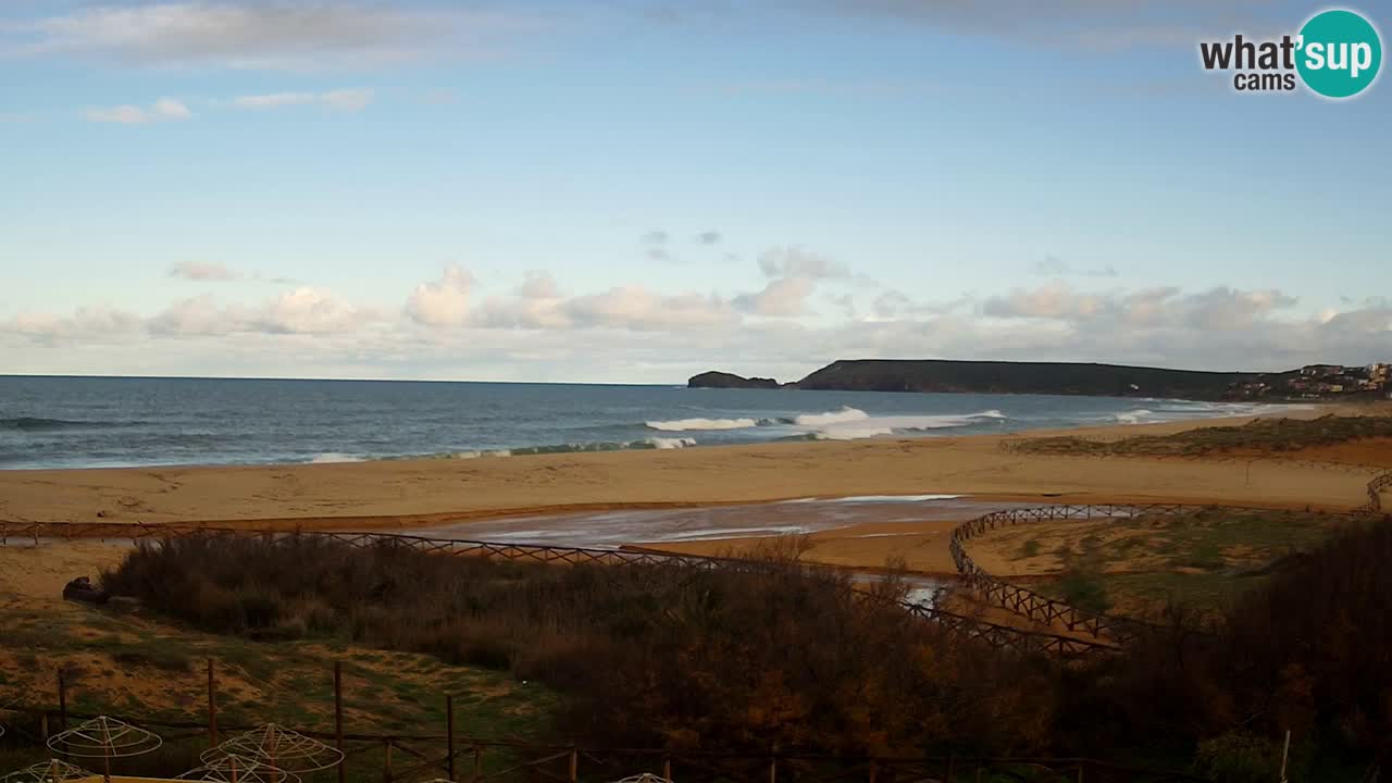 Webcam Torre dei Corsari – Live Beach View from Punta Usai