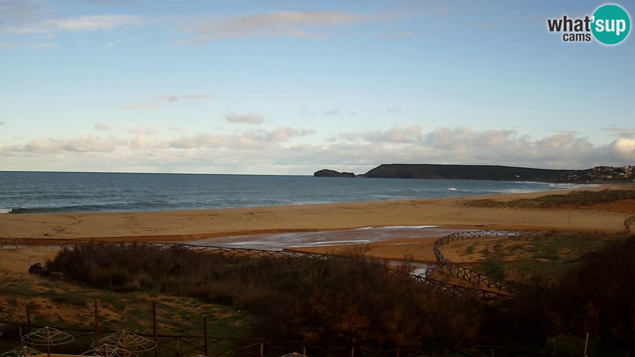 Webcam Torre dei Corsari – Vue en direct sur la plage depuis Punta Usai
