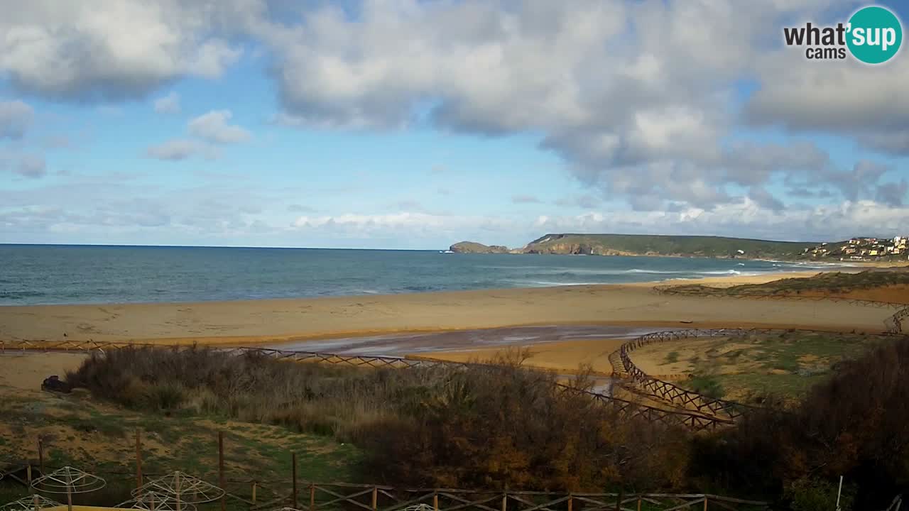 Webcam Torre dei Corsari – Live Beach View from Punta Usai