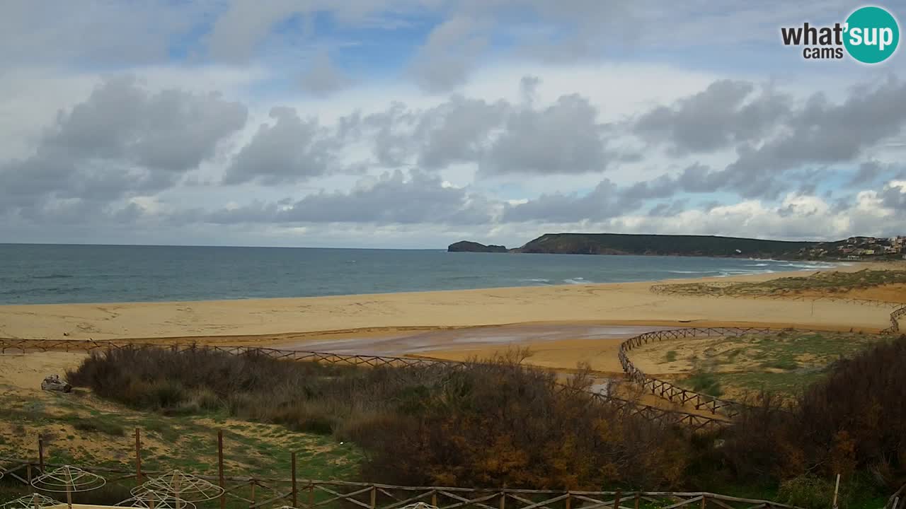 Webcam Torre dei Corsari – Liveblick auf den Strand von Punta Usai