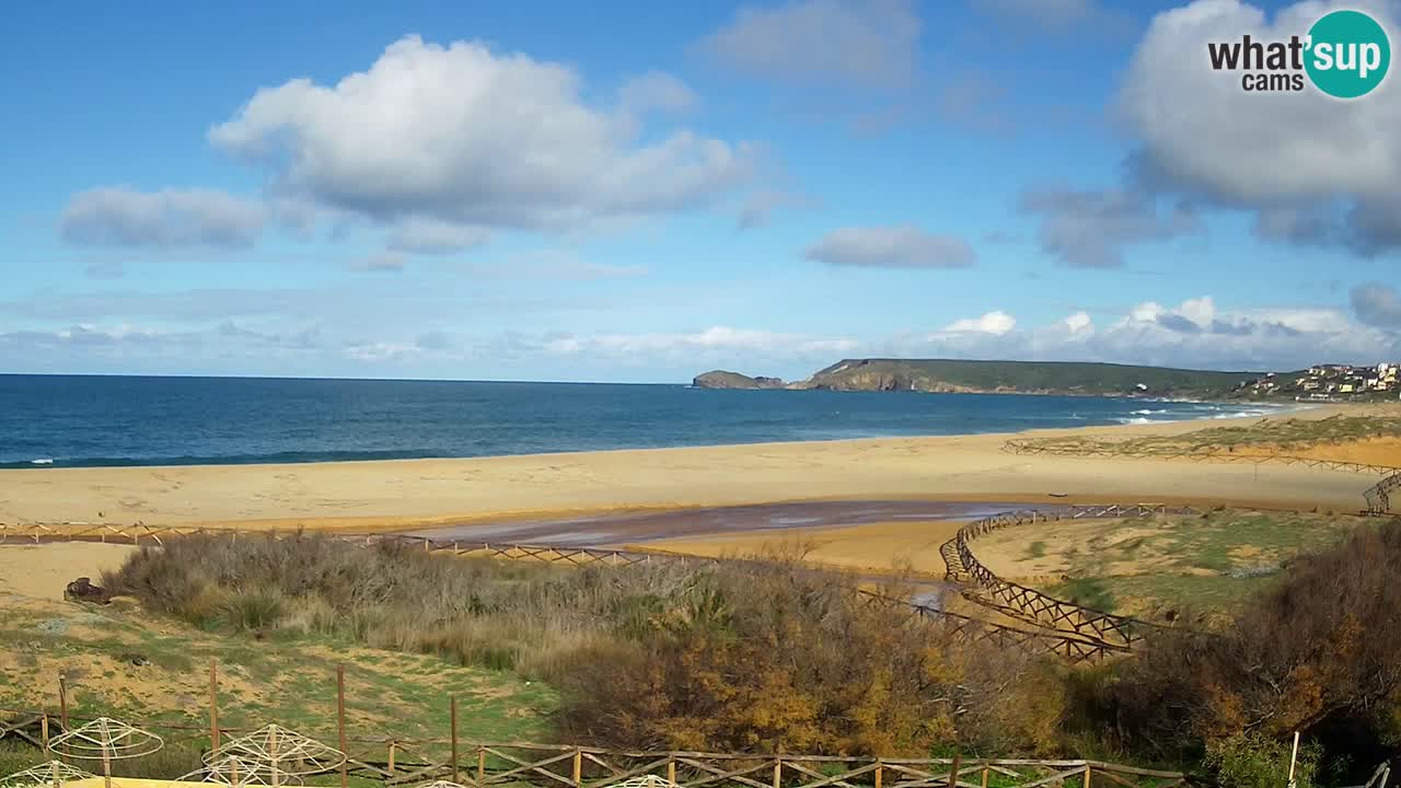Webcam Torre dei Corsari – Liveblick auf den Strand von Punta Usai