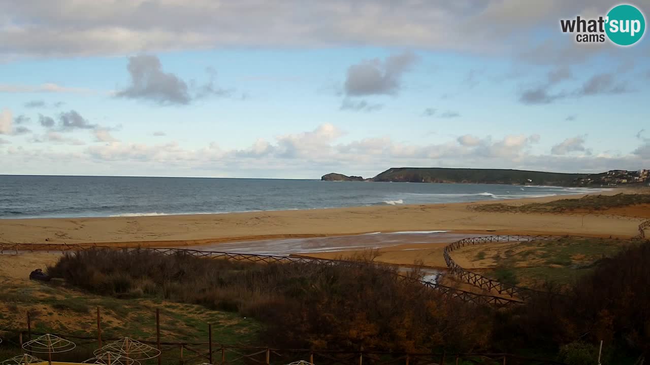 Webcam Torre dei Corsari – Vista live sulla spiaggia da Punta Usai