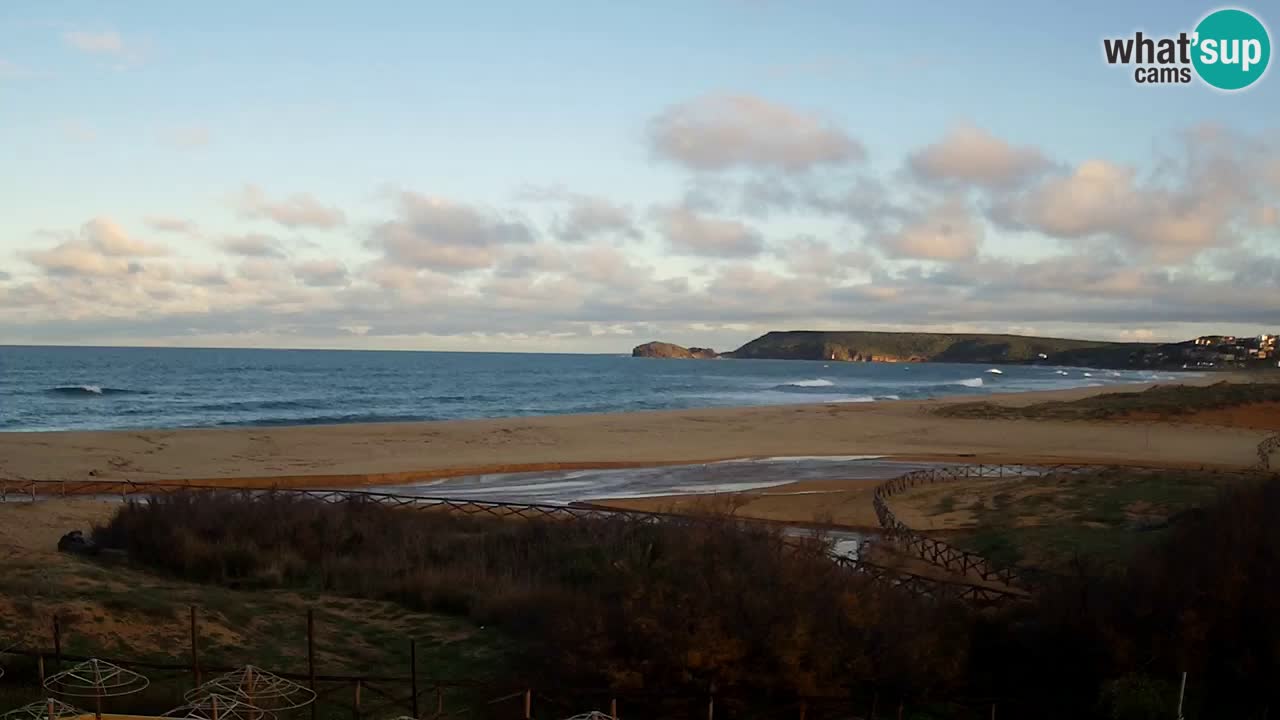 Webcam Torre dei Corsari – Liveblick auf den Strand von Punta Usai