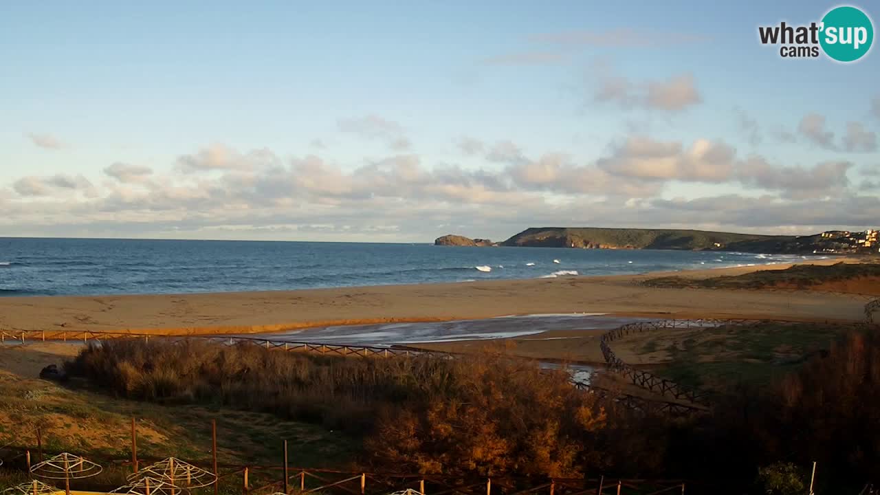 Webcam Torre dei Corsari – Live Beach View from Punta Usai