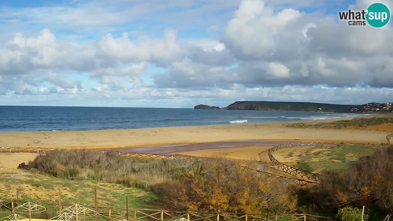 Webcam Torre dei Corsari – Live Beach View from Punta Usai