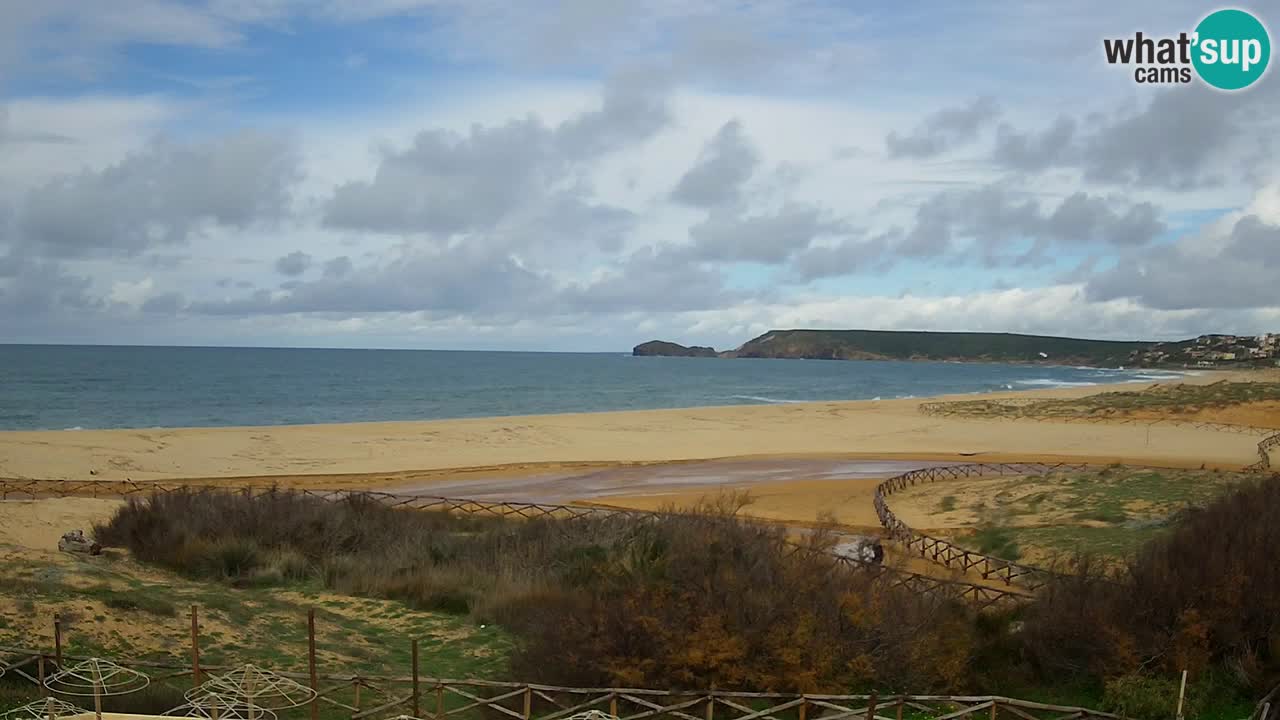 Webcam Torre dei Corsari – Live Beach View from Punta Usai