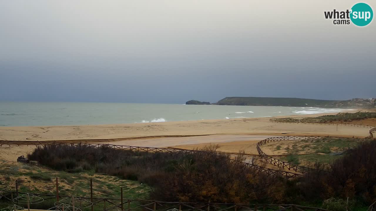 Webcam Torre dei Corsari – Vue en direct sur la plage depuis Punta Usai