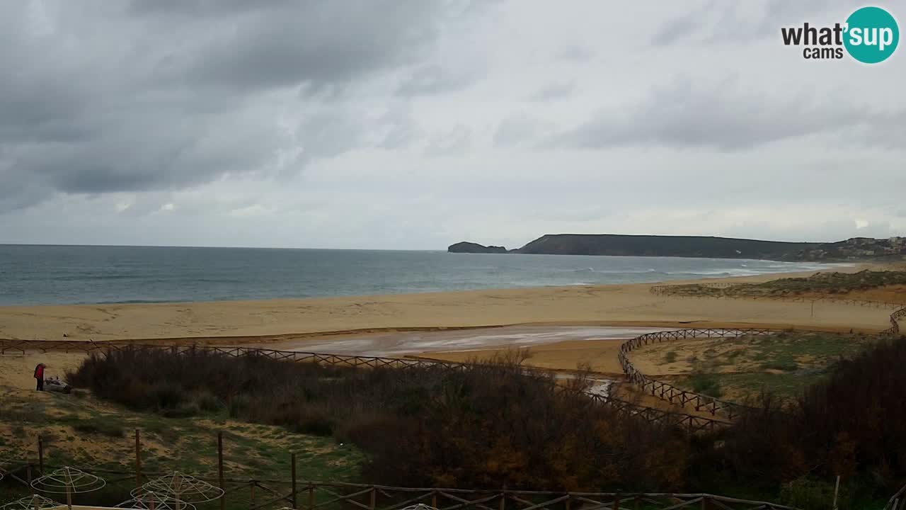 Webcam Torre dei Corsari – Vue en direct sur la plage depuis Punta Usai