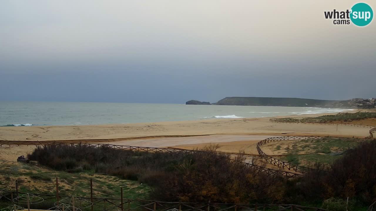 Webcam Torre dei Corsari – Vue en direct sur la plage depuis Punta Usai