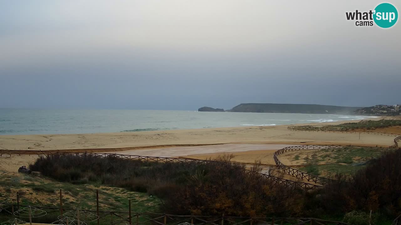 Webcam Torre dei Corsari – Vista live sulla spiaggia da Punta Usai