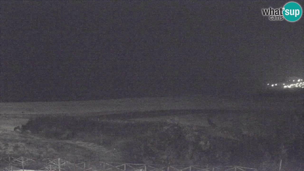 Webcam Torre dei Corsari – Vue en direct sur la plage depuis Punta Usai