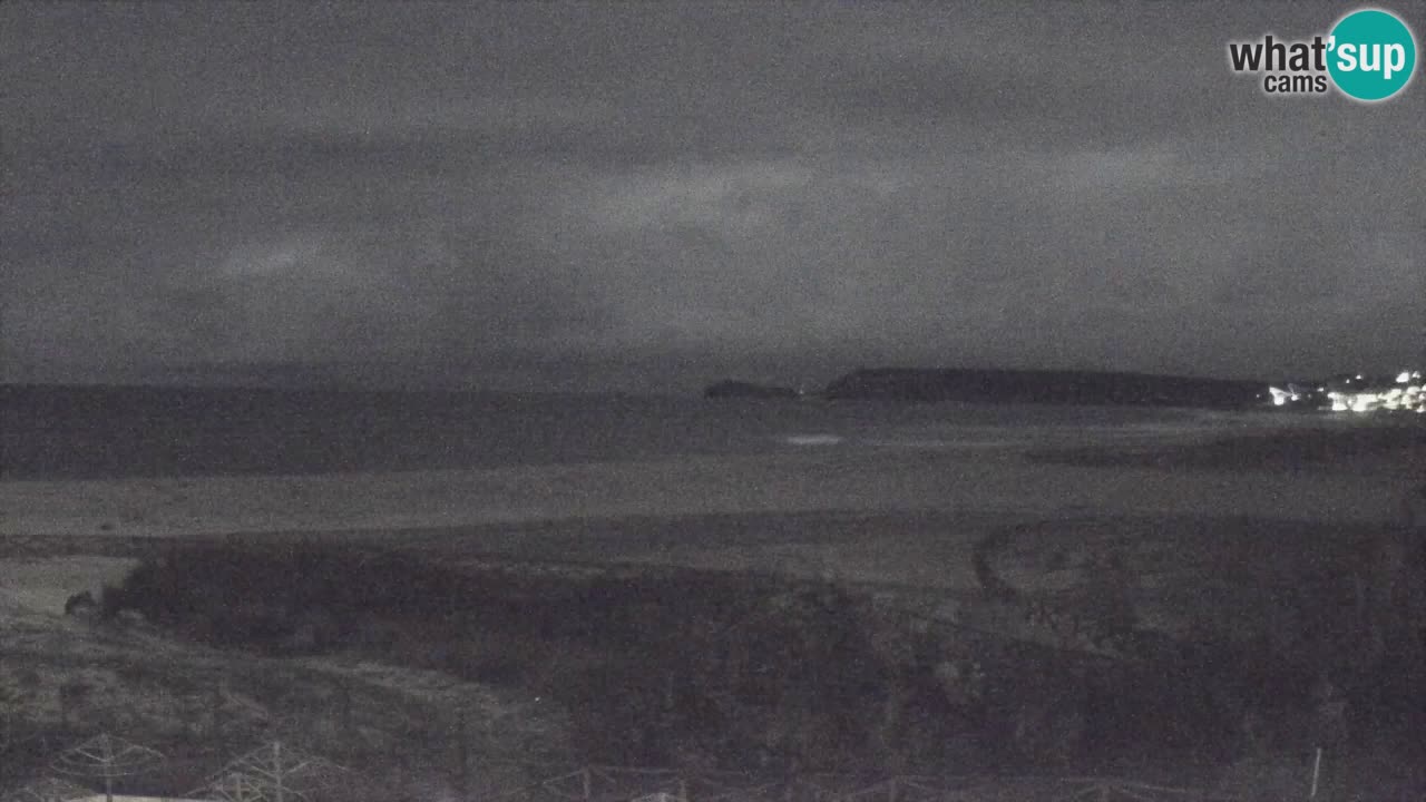 Webcam Torre dei Corsari – Vista live sulla spiaggia da Punta Usai