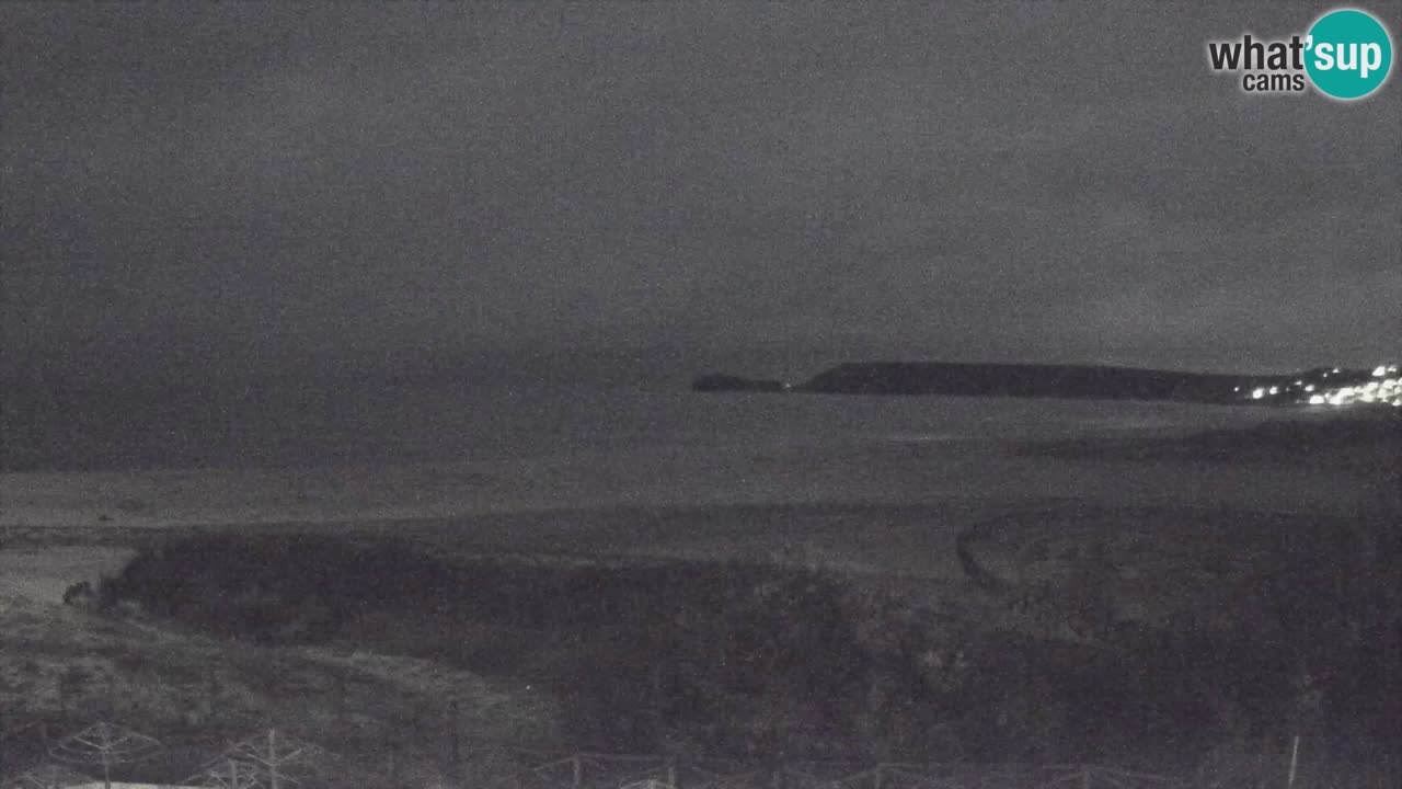 Webcam Torre dei Corsari – Vista live sulla spiaggia da Punta Usai