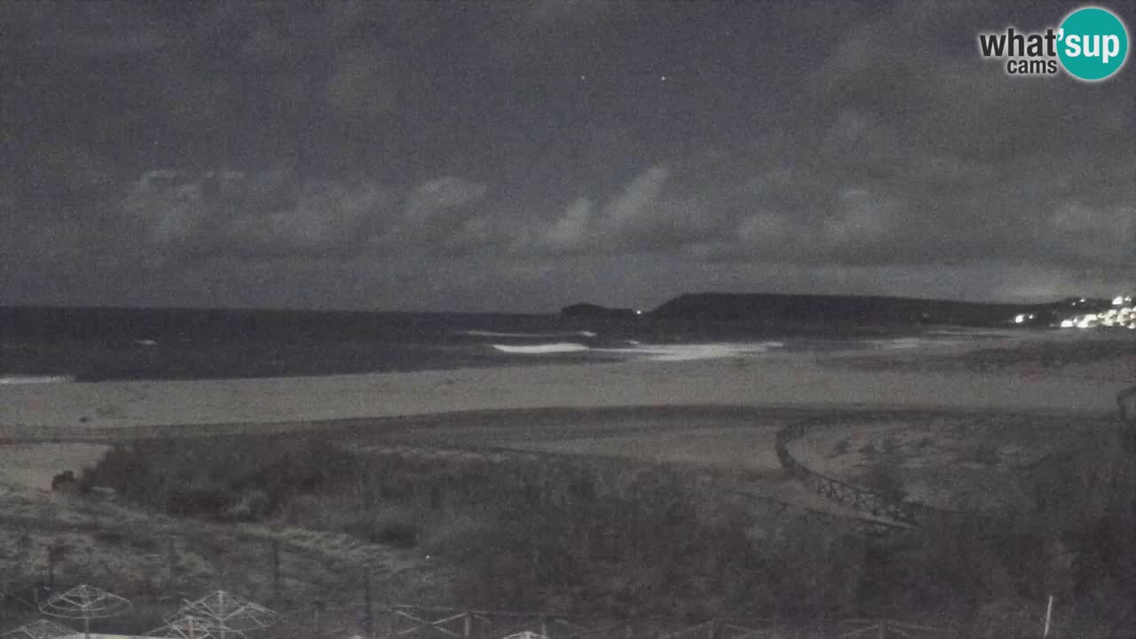 Webcam Torre dei Corsari – Liveblick auf den Strand von Punta Usai