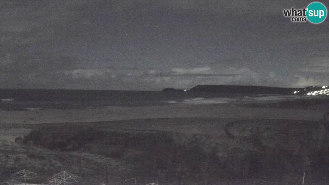 Webcam Torre dei Corsari – Live Beach View from Punta Usai