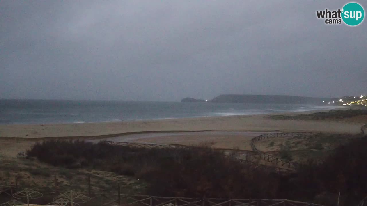 Webcam Torre dei Corsari – Vue en direct sur la plage depuis Punta Usai