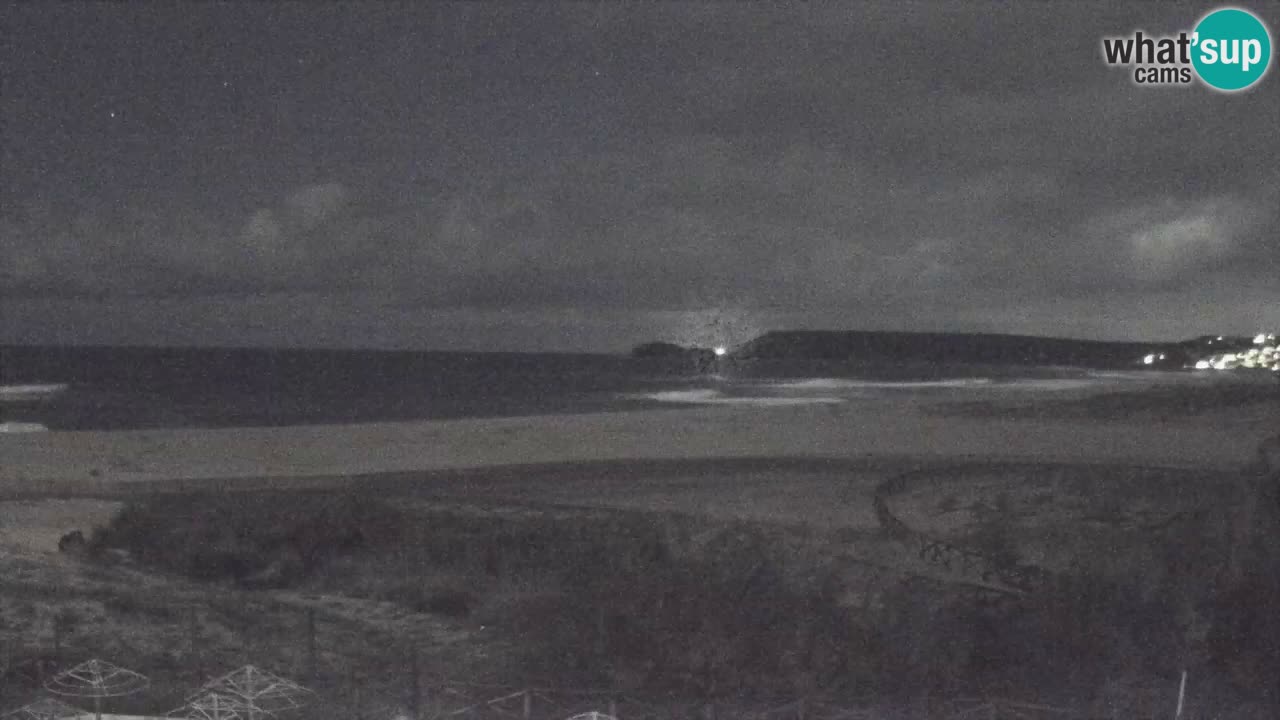 Webcam Torre dei Corsari – Live Beach View from Punta Usai