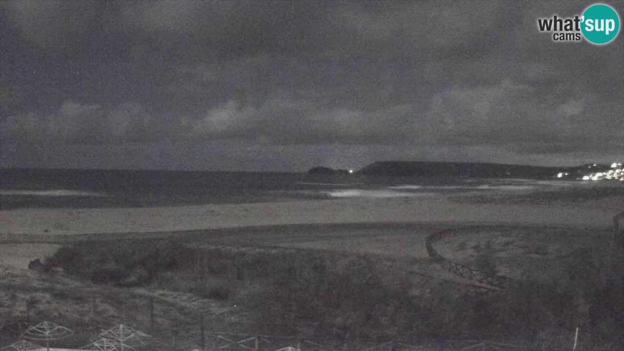 Webcam Torre dei Corsari – Live Beach View from Punta Usai