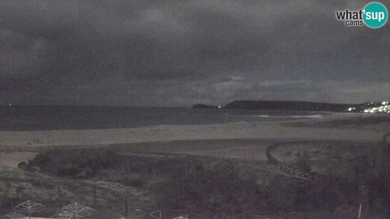 Webcam Torre dei Corsari – Live Beach View from Punta Usai