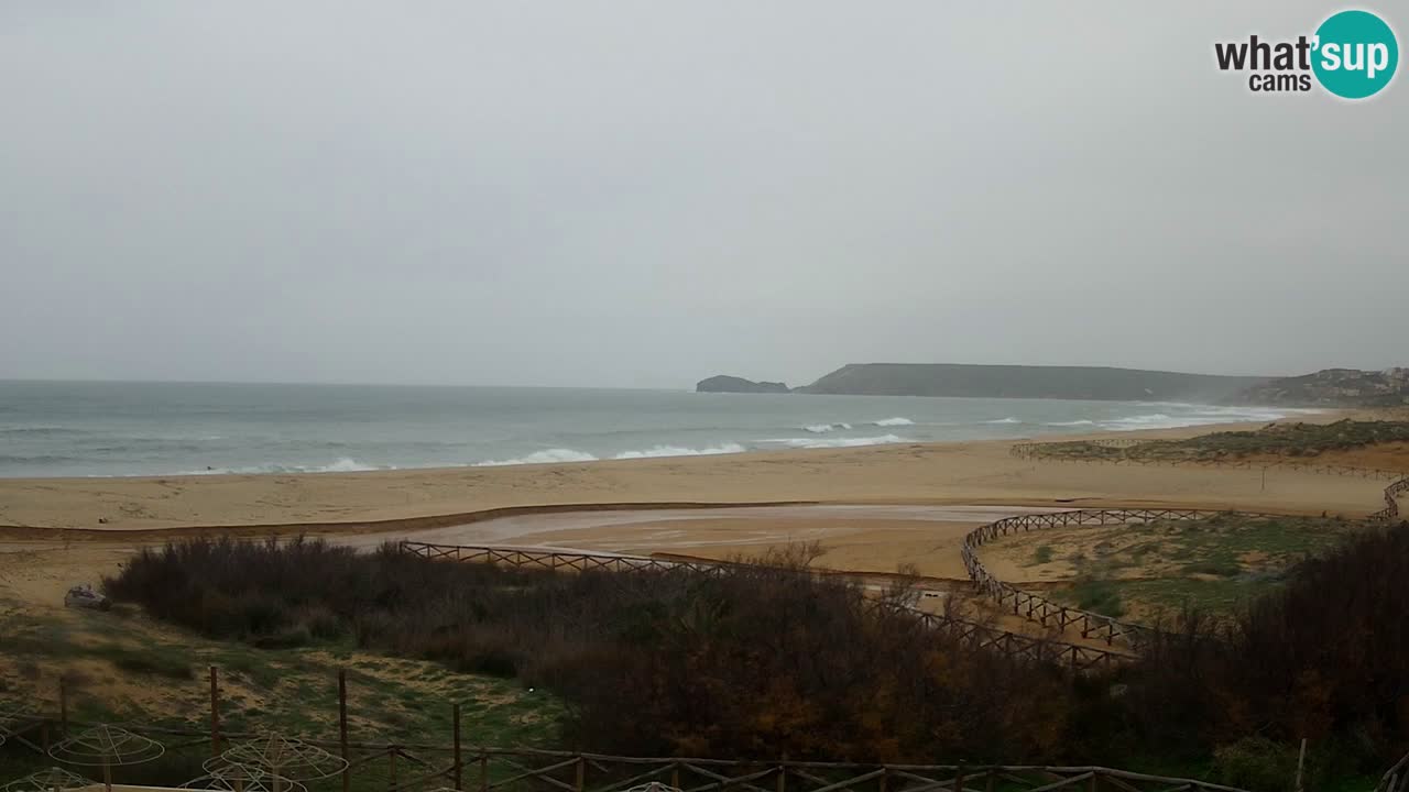Webcam Torre dei Corsari – Vista live sulla spiaggia da Punta Usai