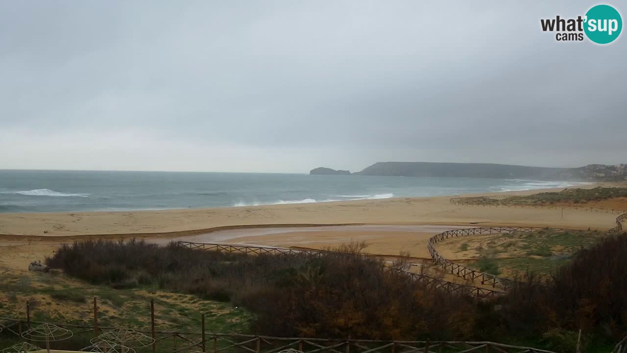 Webcam Torre dei Corsari – Vue en direct sur la plage depuis Punta Usai