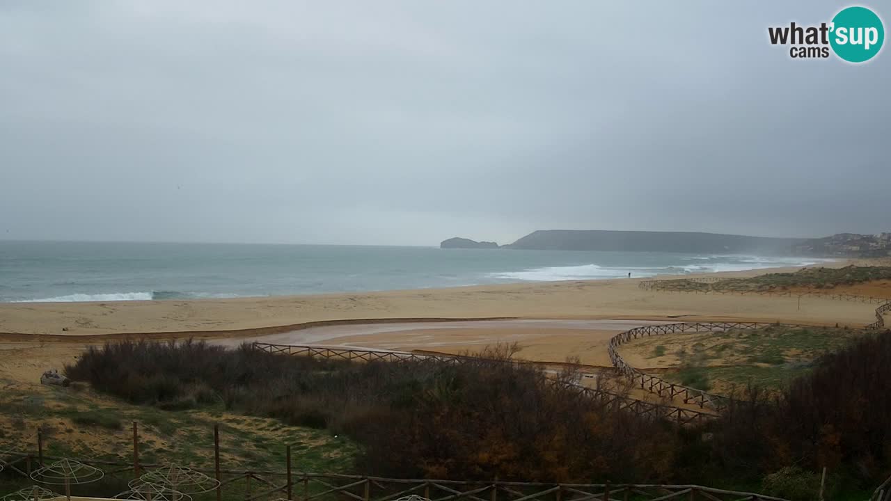 Webcam Torre dei Corsari – Vista live sulla spiaggia da Punta Usai