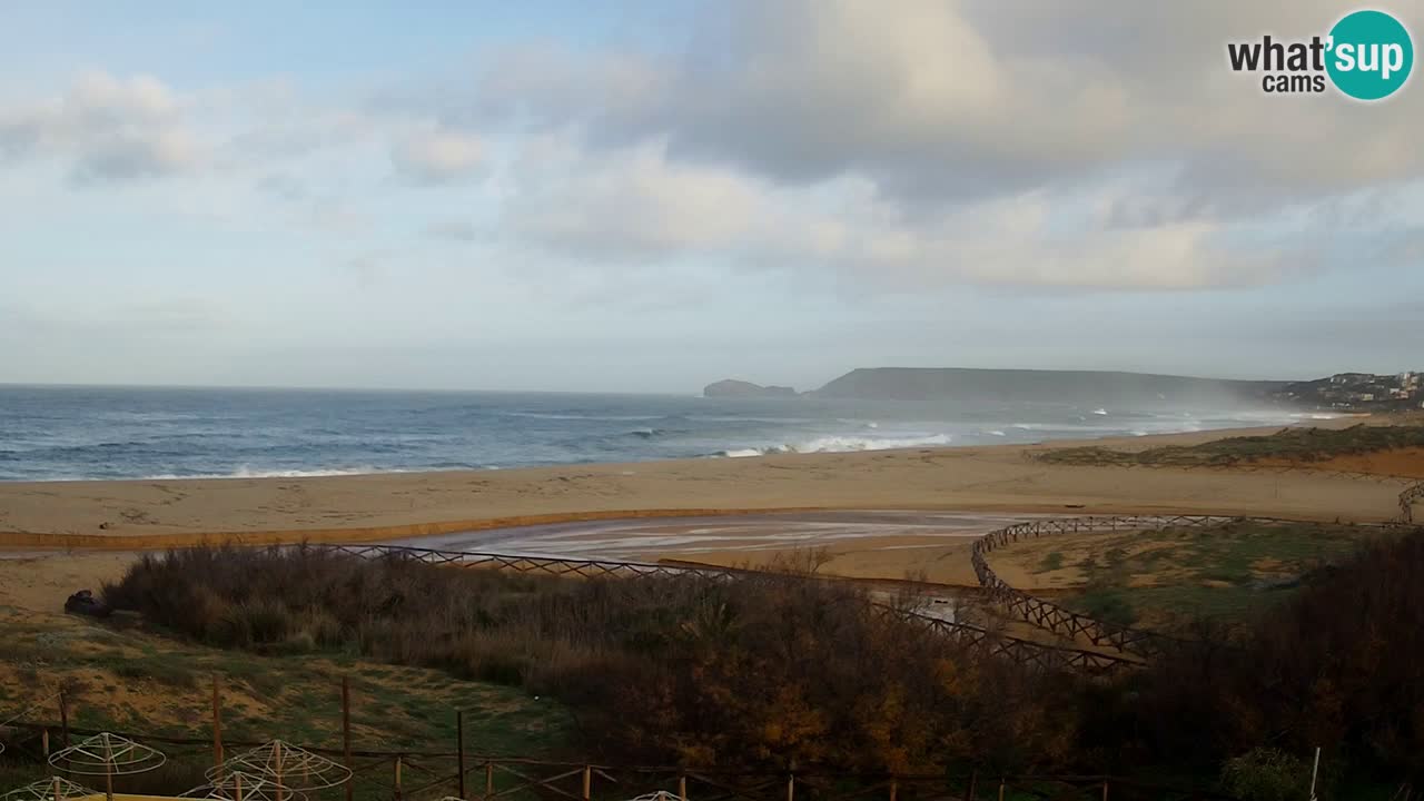 Webcam Torre dei Corsari – Liveblick auf den Strand von Punta Usai
