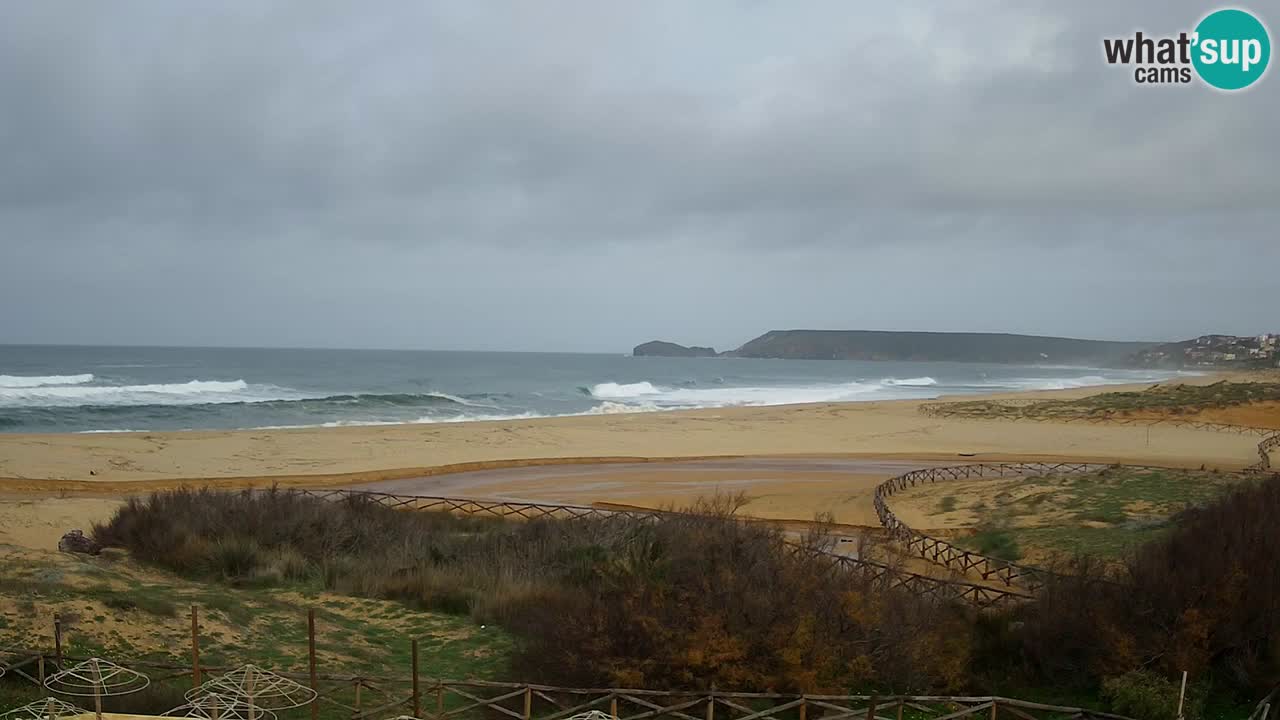 Webcam Torre dei Corsari – Live Beach View from Punta Usai
