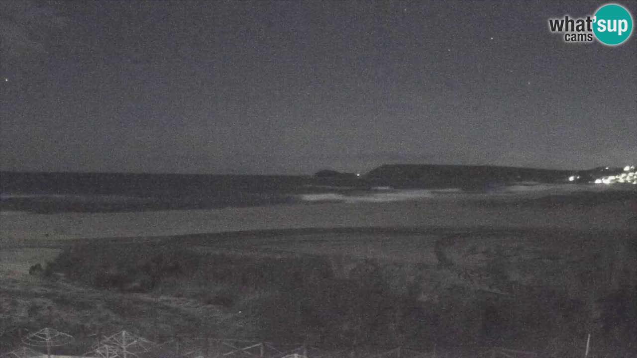 Webcam Torre dei Corsari – Vue en direct sur la plage depuis Punta Usai