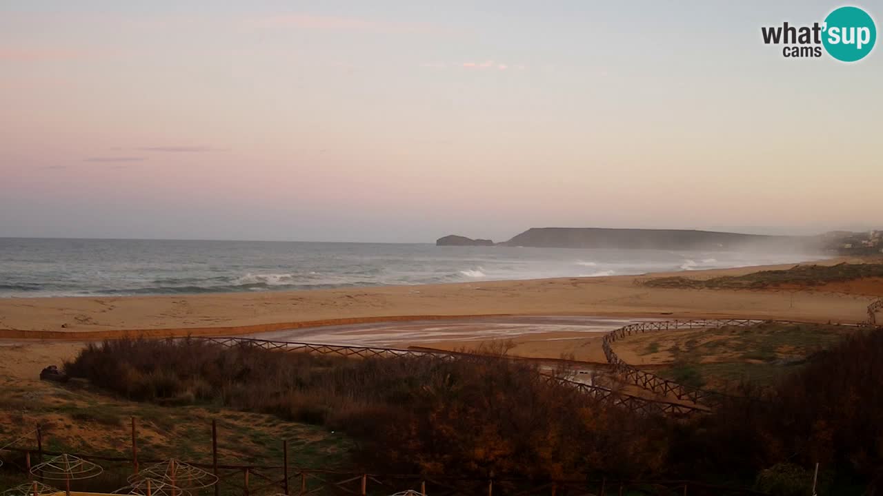 Webcam Torre dei Corsari – Liveblick auf den Strand von Punta Usai