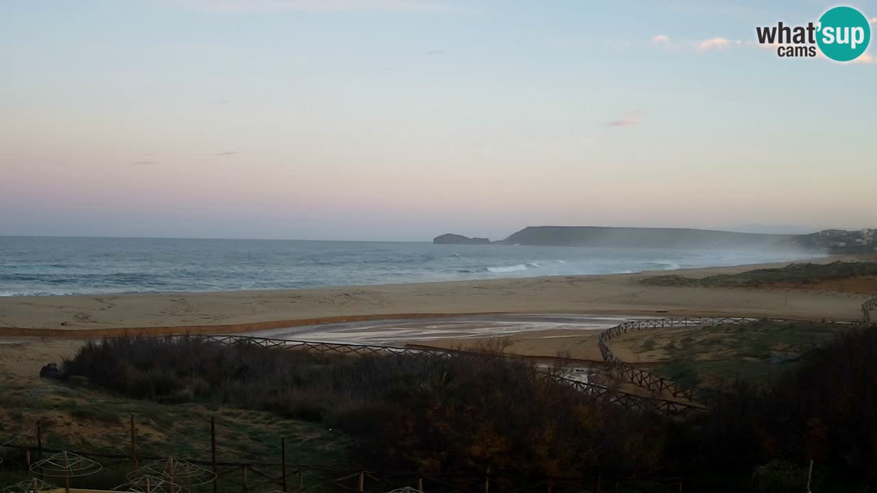 Webcam Torre dei Corsari – Vue en direct sur la plage depuis Punta Usai