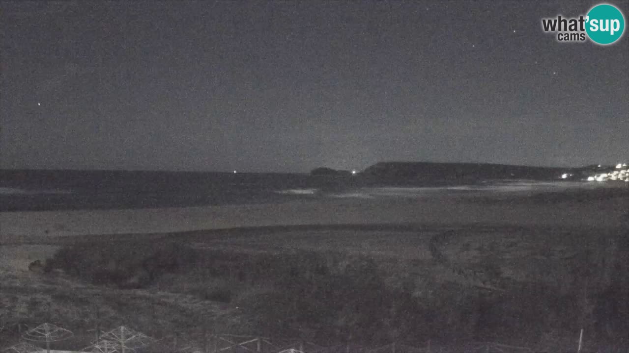 Webcam Torre dei Corsari – Live Beach View from Punta Usai