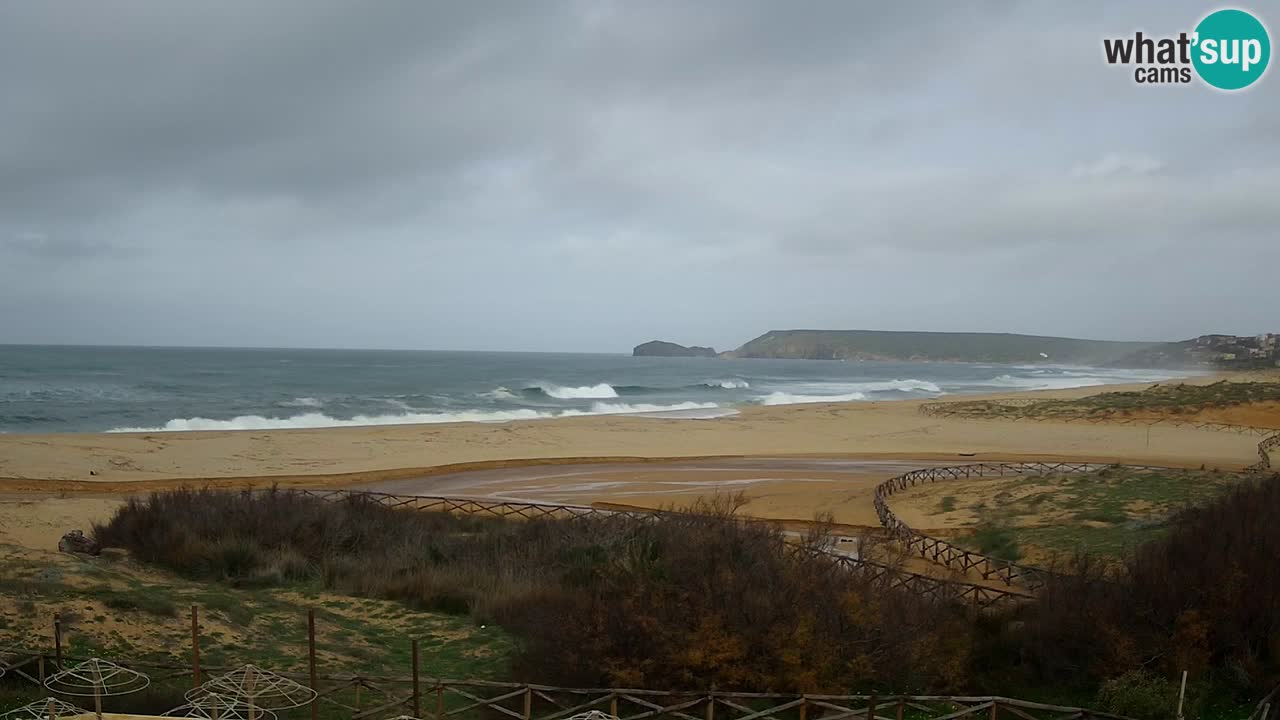 Webcam Torre dei Corsari – Vista live sulla spiaggia da Punta Usai
