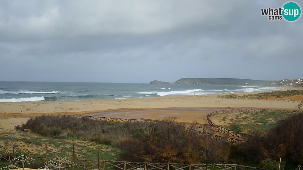 Webcam Torre dei Corsari – Live Beach View from Punta Usai