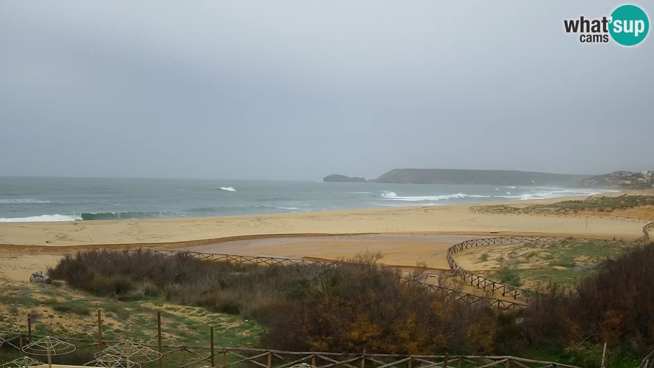 Webcam Torre dei Corsari – Vista live sulla spiaggia da Punta Usai