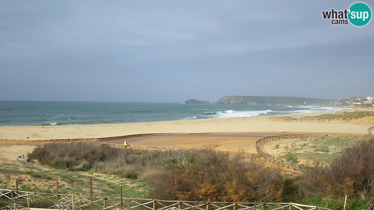 Webcam Torre dei Corsari – Vista live sulla spiaggia da Punta Usai
