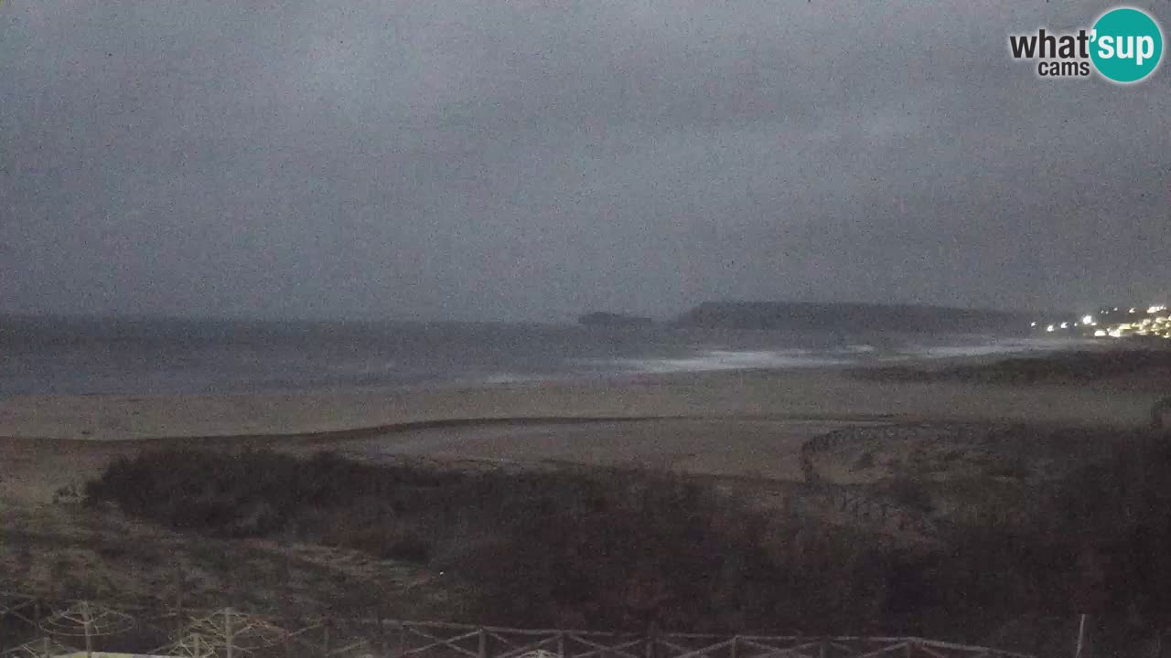 Webcam Torre dei Corsari – Vista live sulla spiaggia da Punta Usai