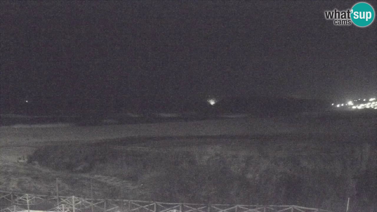 Cámara web Torre dei Corsari – Vista en directo de la playa desde Punta Usai