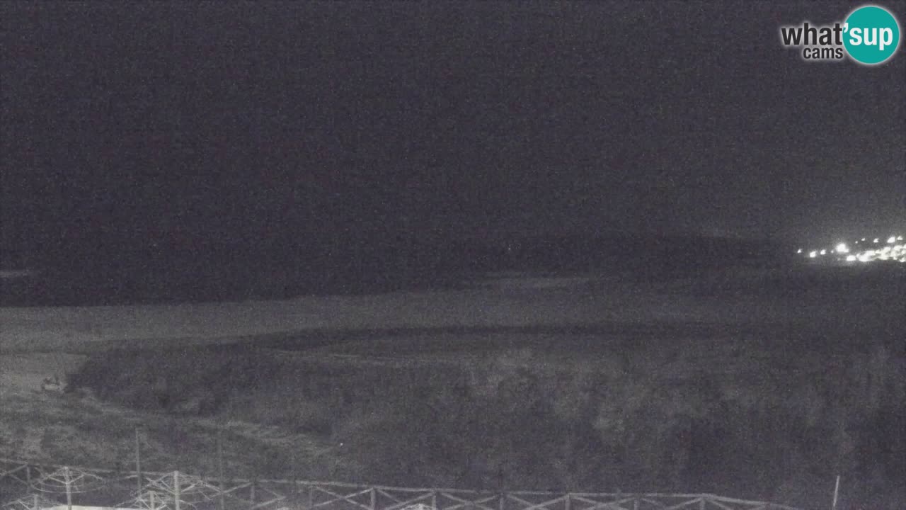 Cámara web Torre dei Corsari – Vista en directo de la playa desde Punta Usai