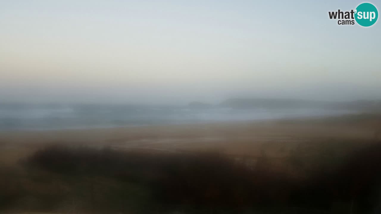 Cámara web Torre dei Corsari – Vista en directo de la playa desde Punta Usai