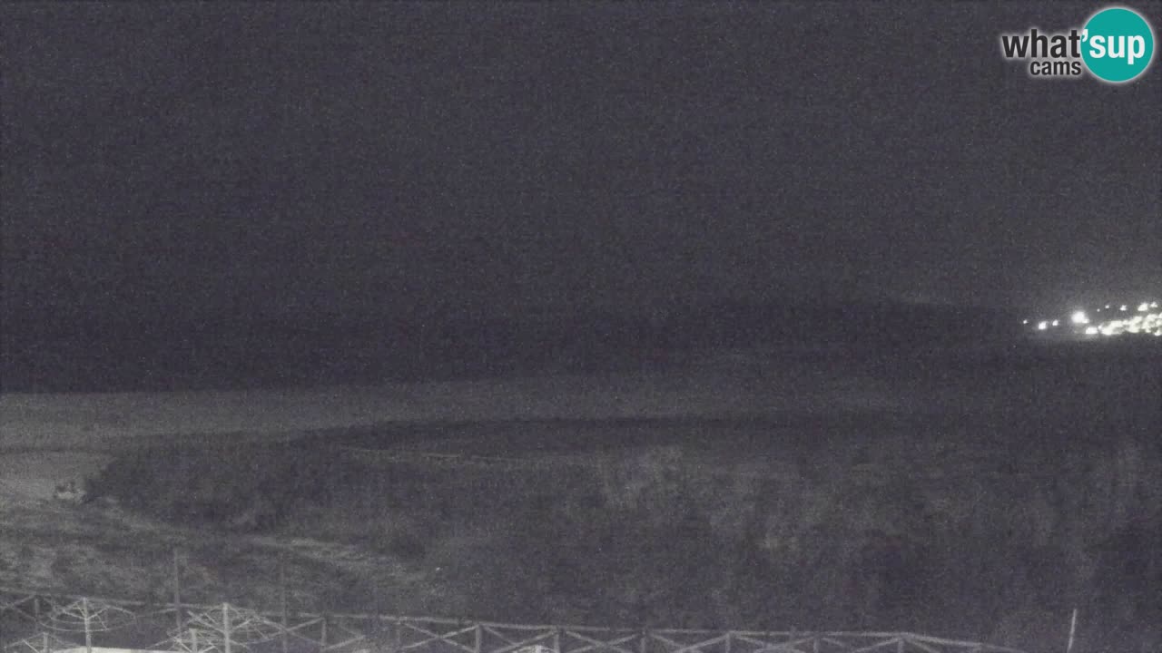 Webcam Torre dei Corsari – Liveblick auf den Strand von Punta Usai