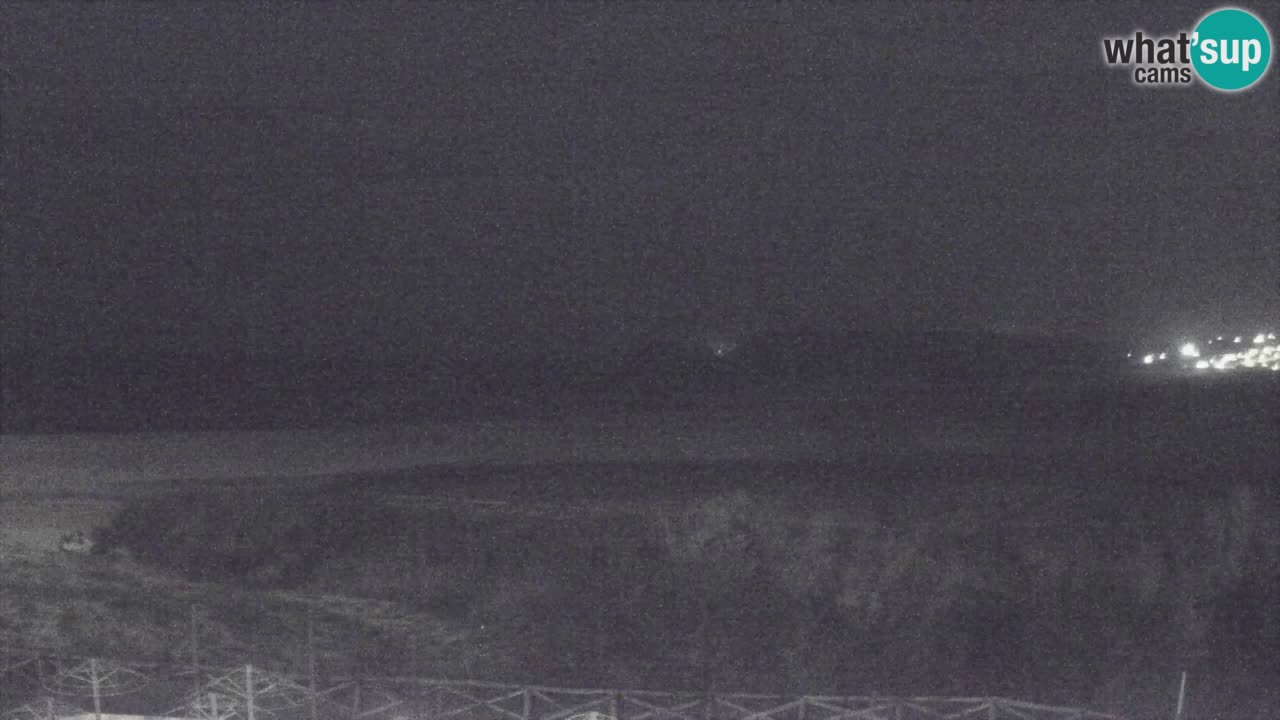 Webcam Torre dei Corsari – Vista live sulla spiaggia da Punta Usai