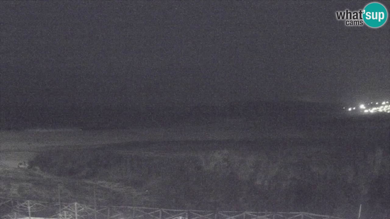 Webcam Torre dei Corsari – Vista live sulla spiaggia da Punta Usai