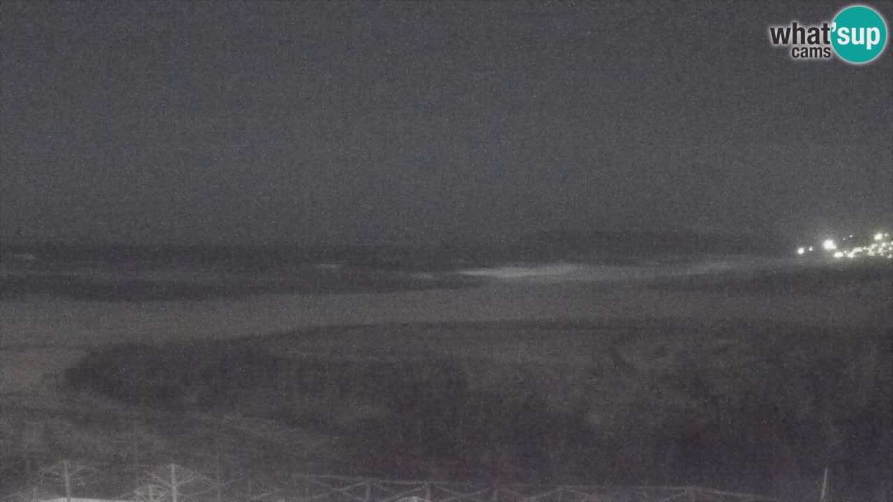 Cámara web Torre dei Corsari – Vista en directo de la playa desde Punta Usai