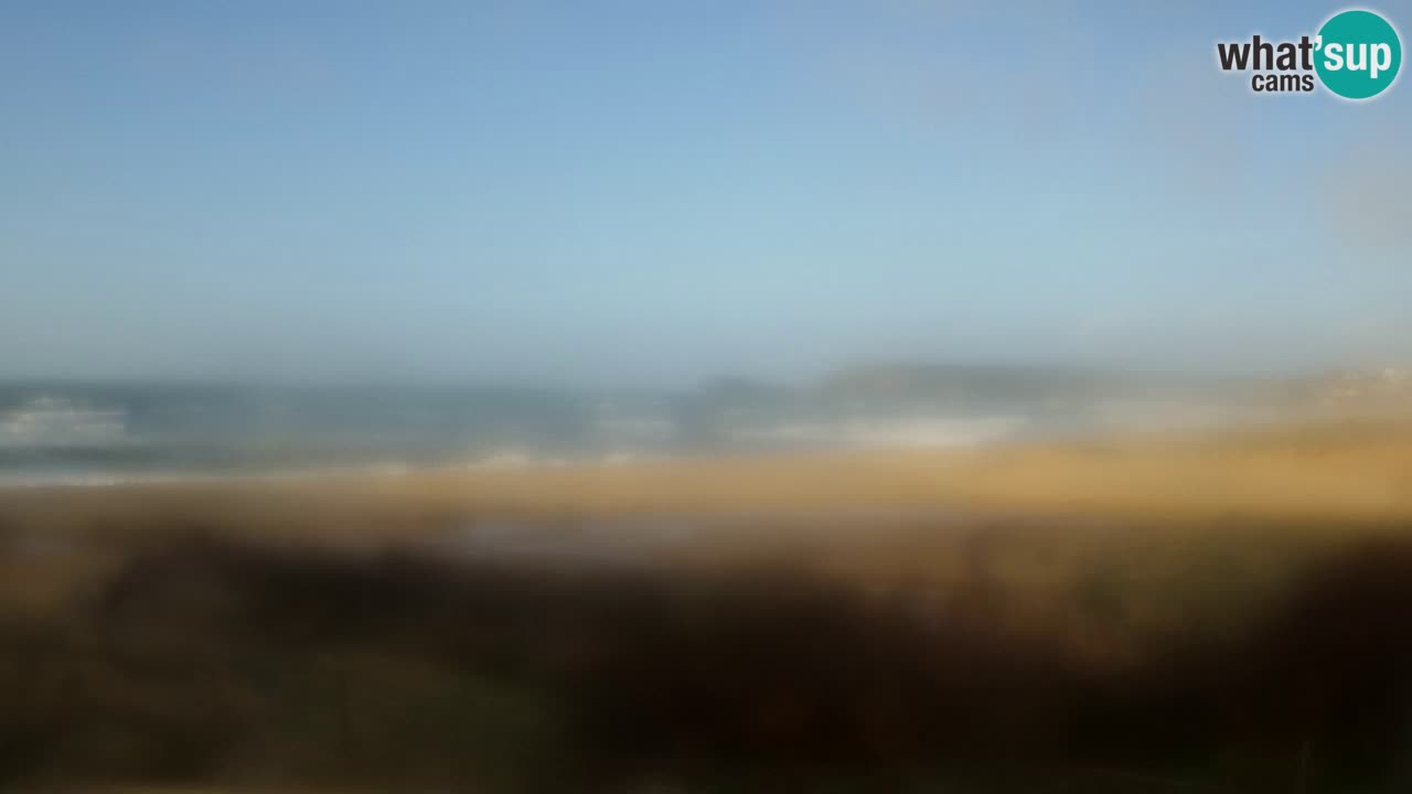 Webcam Torre dei Corsari – Vista live sulla spiaggia da Punta Usai