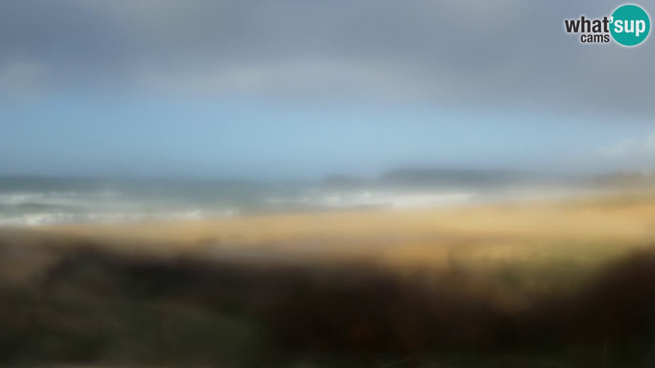 Webcam Torre dei Corsari – Vista live sulla spiaggia da Punta Usai