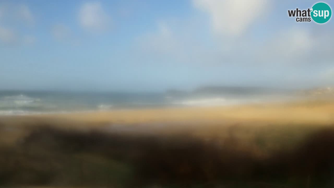 Webcam Torre dei Corsari – Liveblick auf den Strand von Punta Usai