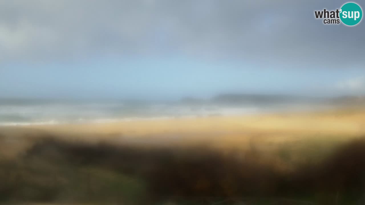 Cámara web Torre dei Corsari – Vista en directo de la playa desde Punta Usai