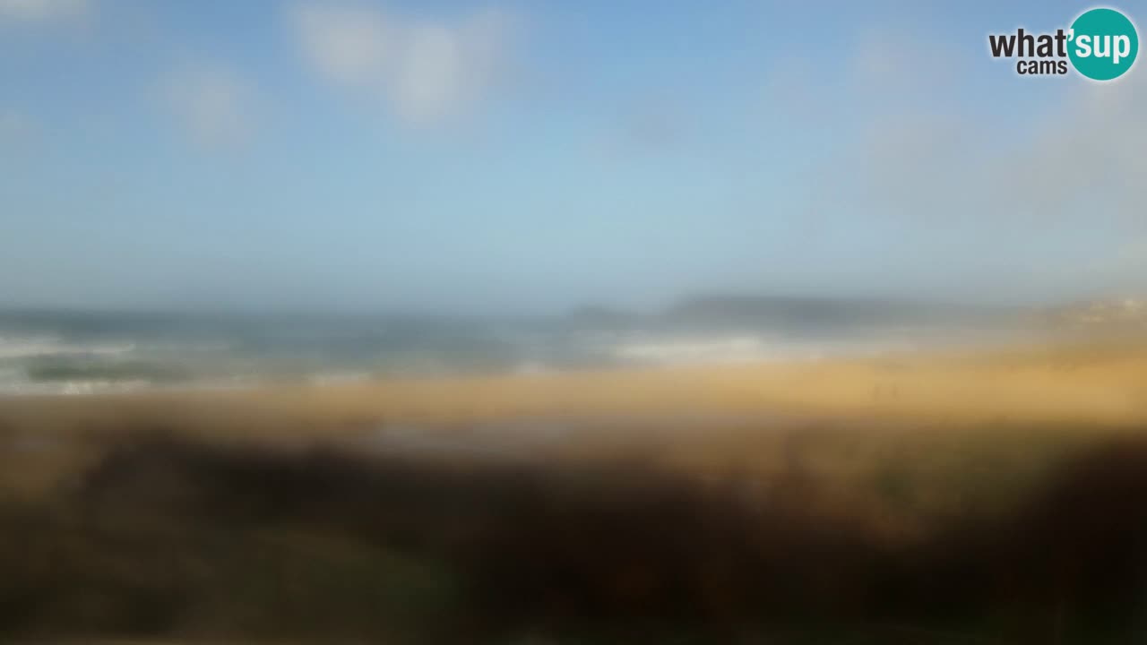 Webcam Torre dei Corsari – Liveblick auf den Strand von Punta Usai